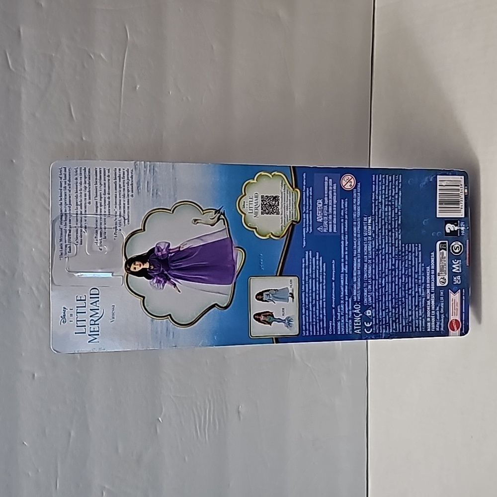 Disney The Little Mermaid Vanessa Fashion Doll in Signature Purple Dress - Picture 3 of 3